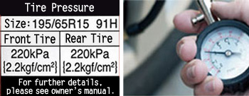 Tire Pressure Readings
