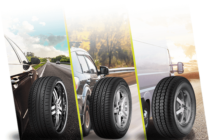 Runway Tires Homepage Set of Three